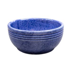 Crown Lynn Ambrico, Large bowl, with blue trickle glaze,&hellip;