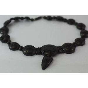 Victorian Whitby jet necklace