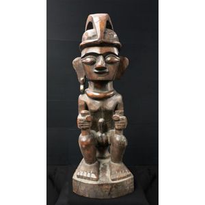 A Southern Nias Bao Mattalui ancestral figure, Indonesia,…