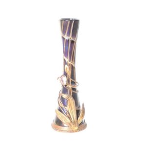 Bud vase early 20th century, Bohemian Art Glass, Art Nouveau…