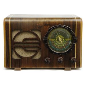 Radio, Weldon circa 1938, no.9407, wooden case with Art Deco&hellip;