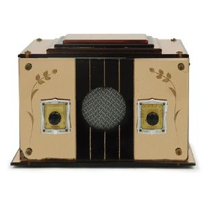 Radio, Mir-Ray Art Deco Style Radio, circa 1930s, no. 601741,&hellip;