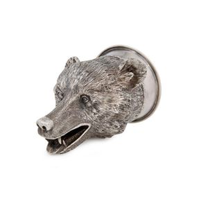 An important Russian silver stirrup cup probably by Andrei…
