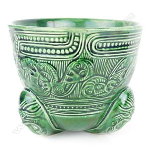 A Crown Lynn Wharetana Maori Art Pottery 'Kokowai Bowl', model&hellip;