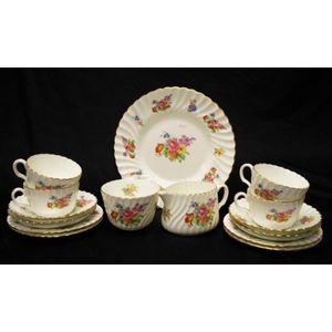 Vintage Minton 'Avignon' Tea Service tableware items, 