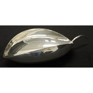 Christofle silver plate leaf form bowl 'Foglio' pattern,…