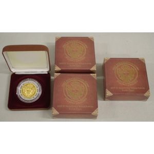 Four 2007 silver proof $1 coins 1732 One Johanna Subscription…