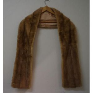 Sydney Man's Mink Fur Stole: Bernhard Hammerman's Fashion Statement - Furs  - Costume & Dressing Accessories