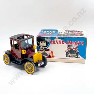 VOITURE SILVER JET Racer 25Cm Tole Etat Neuf + Boite SSK