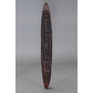 Aboriginal hair adornment, Kimberley, Western Australia, carved&hellip;