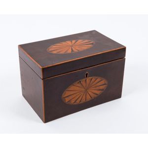 Georgian Marquetry Tea Caddy - Tea Caddies - Precious Objects