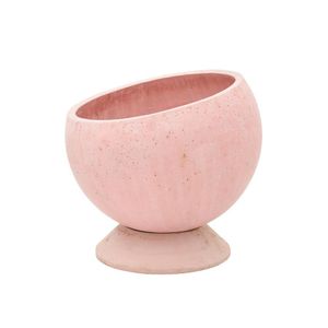 Satelitte planter pot, cast from original 1950s mould. New pink…
