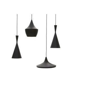Tom Dixon pair of 'Beat Tall' ceiling lights, 'Beat Wide' &…