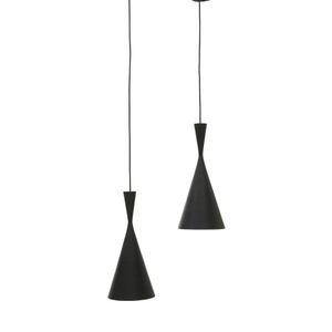 Tom Dixon pair of 'Beat Tall' ceiling lights, hand spun brass…