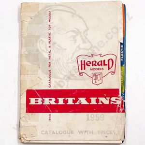 1959 Britains Catalogue with Prices, Fair Condition, Tape Repairs ...