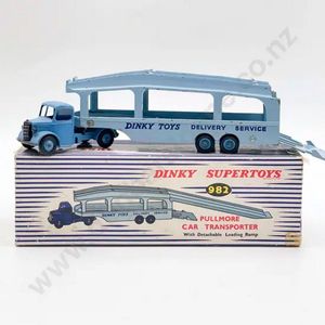 DINKY TOYS 1/43 TRACTEUR BEDFORD et REMORQUE PULLMORE CAR TRANSPORTER N
