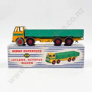 Vintage British Dinky Toys models of British Leyland trucks