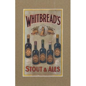 An original Whitbread Stout and Ales advertisement (in modern…