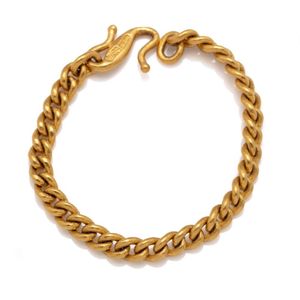 Antique and later gold link bracelets of various types - price guide and  values - page 3