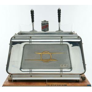 Extremely rare 'BRT' twin group expresso machine, complete, in…