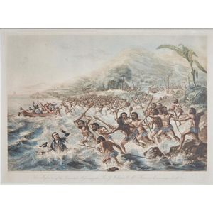The Massacre of the Lamented Missionary, the Rev. J. Williams…