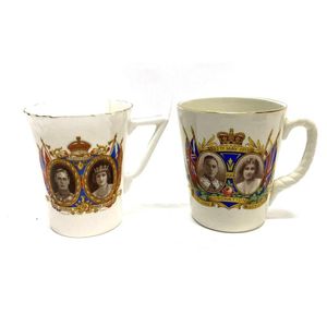 A Minton and Crown Devon King George VI and Queen Elizabeth…