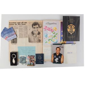 Greg Williams Ephemera, noted scarapbooks of press clippings &…