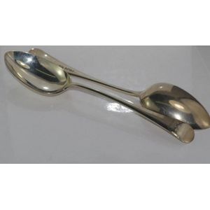 Commemorative large sterling silver serving spoons, for silver…