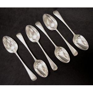 George V Sterling Silver Dessert Spoons by Walker Hall (1911 ...