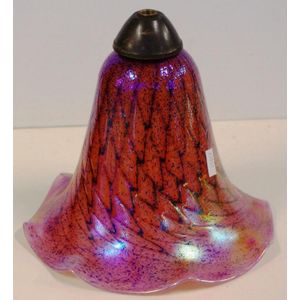 John Ditchfield multi-coloured light shade circa 1980s, 19 cm…