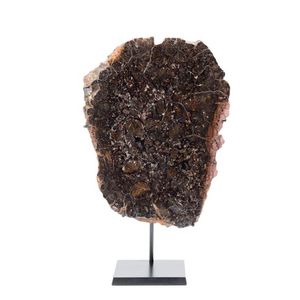 Meteorite Slice: Large Huckitta pallasite stony-iron meteorite…