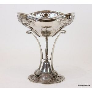工芸品 MAPPIN & WEBB MAPPIN PLATE Pedestal Bowl 工芸品 MAPPIN & WEBB MAPPIN PLATE Pedestal Bowl English