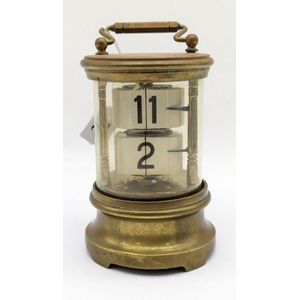 Brass, Copper, and Perspex Lantern-Shaped 300 Day Clock - Clocks ...
