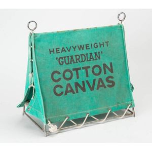 Point of sale advertising; Guardian cotton canvas tent,…