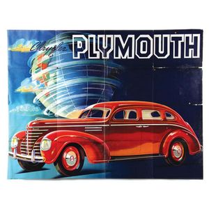 A large original 1939 Chrysler Plymouth advertising…