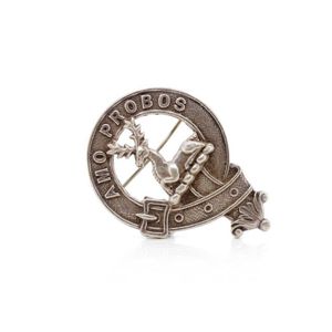 Mid century Scottish clan badge marked Made in GT. Britain.…