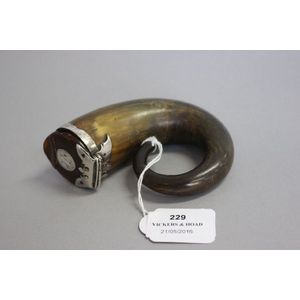 Georgian Scottish snuff mull, mid 17th century silver mounted…