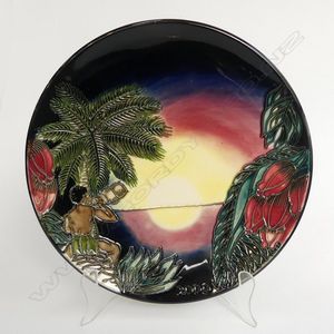 British Moorcroft Pottery designer Emma Bossons - price guide and values