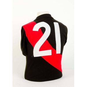 Essendon: c1980-82 Essendon jumper, number 21 Ken Fletcher.…