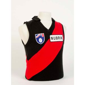 Essendon: 1993 Essendon jumper, number 13 Michael Long, signed…