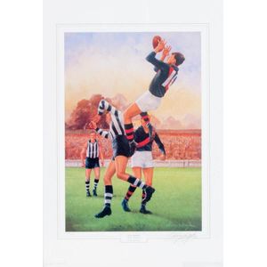 John Coleman (Essendon), limited edition d'Arcy Doyle print…