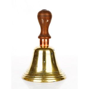 Large antique or vintage brass school, church, ship's and other bells -  price guide and values