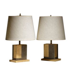 Comte, Argentina, pair of table lamps, c. 1938, manufactured by…