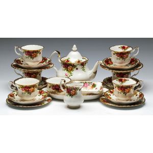 Royal Albert Country Life Series Tea Set for Four