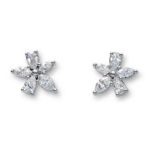 Tiffany & Co. Diamond Cluster Ear Studs - Earrings - Jewellery