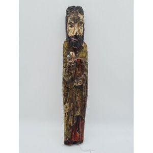 Religious carving, 17th century Italian with traces of…