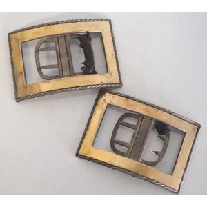 Antique belt buckles, various materials - price guide and values