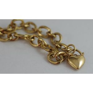 18ct Yellow Gold Fancy Link Necklet