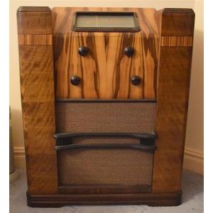 Restored Breville Model 152 Cabinet Radio - Serial 222 - Radios ...