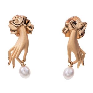 Carrera y discount carrera frog earrings